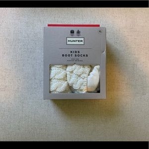 Hunter Kids Cable Boot socks